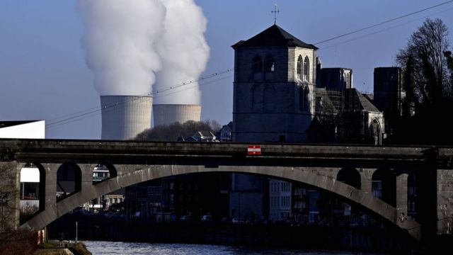 Reactores nucleares en Bélgica