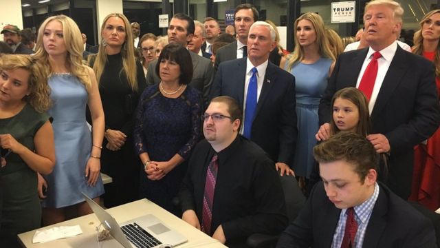Trump da jama'arsa