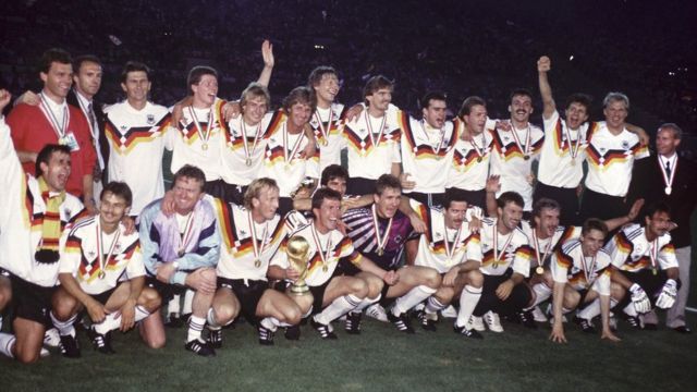 ROME, ITALY - JULY 08: WM 1990 in ITALIEN, Finale, Rom; DEUTSCHLAND - ARGENTINIEN (GER - ARG) 1:0