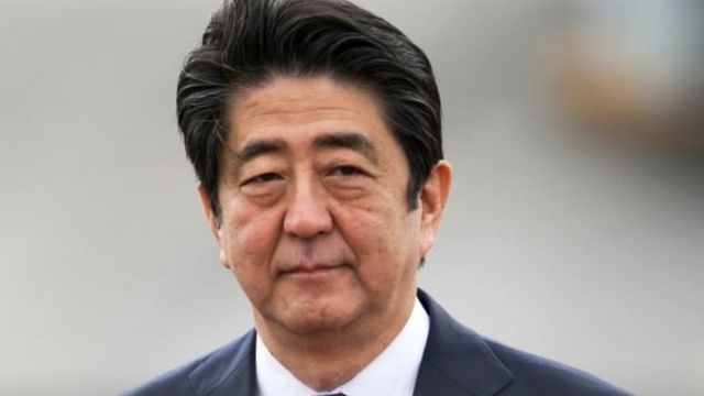 Umushikiranganji wa mbere w'ubuyapani Shinzo Abe