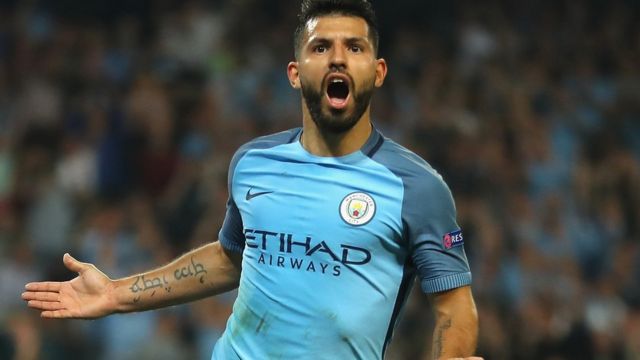 Sergio Aguero ya haskaka a wasan