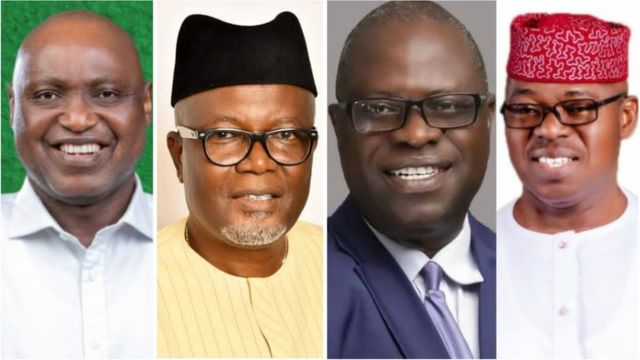 Ekiti governorship election results: Map wey show how Biodun Oyebanji win  Ekiti state guber poll - BBC News Pidgin