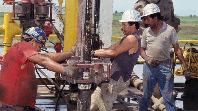 Pozo de petróleo en Venezuela