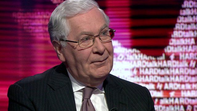Lord King, former governor of the Bank of England