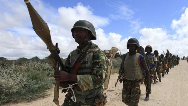 Abasirikare b'u Burundi muri Somaliya