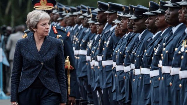Theresa May, Kenya, Uhuru