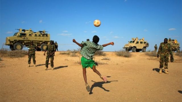 Uganda kiri mu bihugu bitanga abasikare benshi muri Somalia