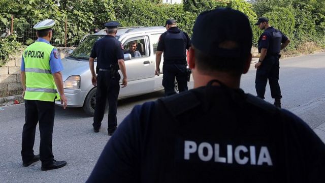 Albańska policja