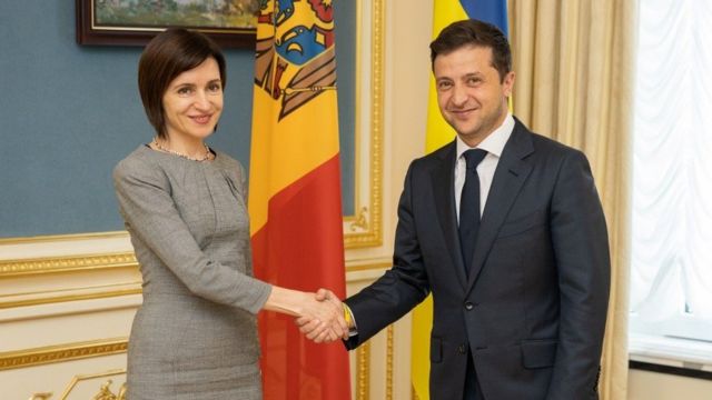 Санду і Зеленський