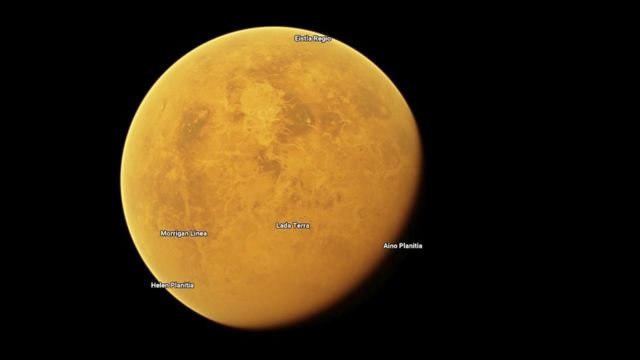 Mercurio, Venus, Plutón o las lunas de Saturno: los 16 planetas y satélites  que ahora puedes explorar con Google Maps - BBC News Mundo