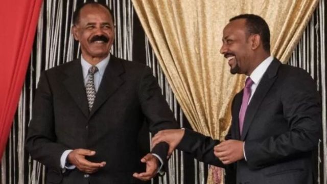رئيس إثيوبيا ورئيس ارتيريا