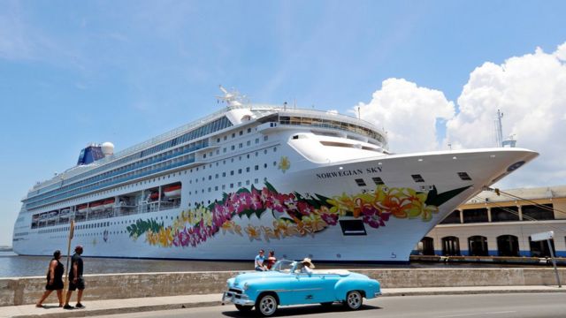 Crucero en La Habana
