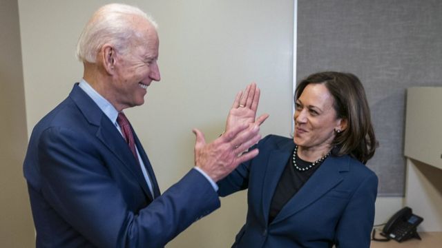 Joe Biden Et Kamala Harris Affirment Que Trump A Laissé Les États Unis En Lambeaux Bbc News 2096