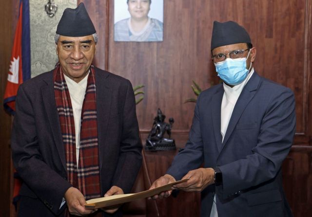 मीनेन्द्र रिजाल र देउवा