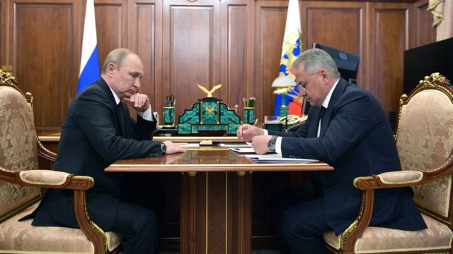 Путин и Шойгу