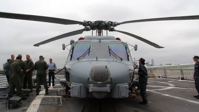 अमेरिकी नौसेना की सर्विस में MH-60R