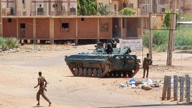 جنود سودانيون في الخرطوم