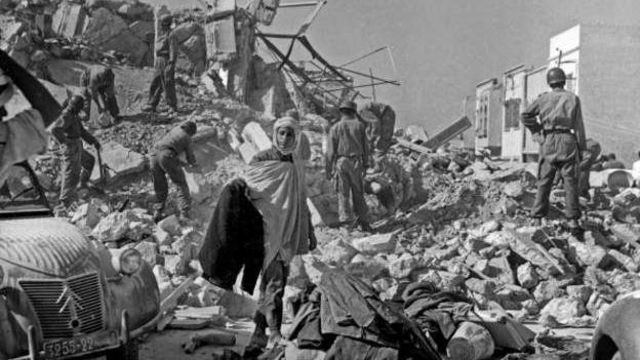 Pelo menos 12 mil pessoas morreram no terremoto que atingiu Agadir em março de 1960