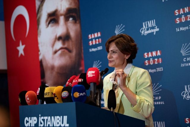 CHP İstanbul İl Başkanı Canan Kaftancıoğlu 