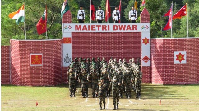 यो अभ्यास नेपाल र भारतमा आलोपालो गर्ने गरिन्छ