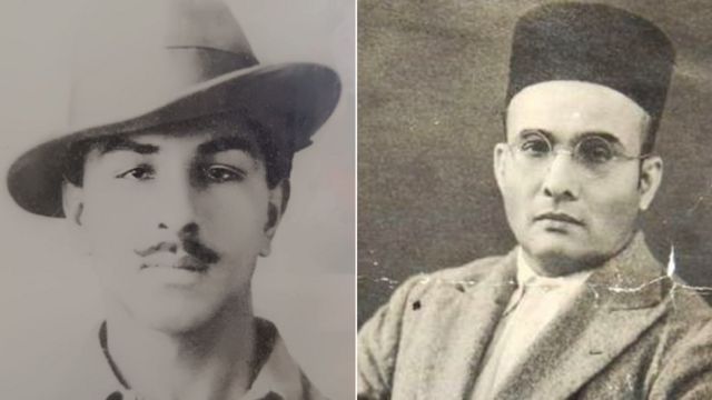 பகத் சிங் சாவர்க்கரின் கொள்கைகளால் ஈர்க்கப்பட்டதாக சொல்வது உண்மையா?