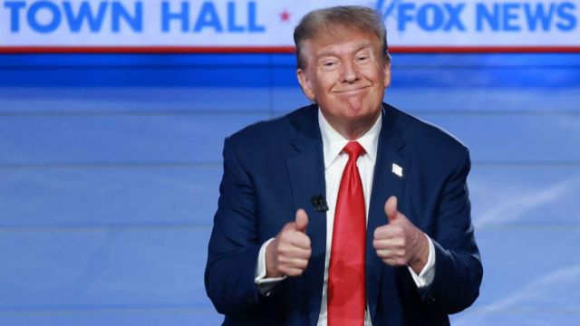 El expresidente Donald Trump.