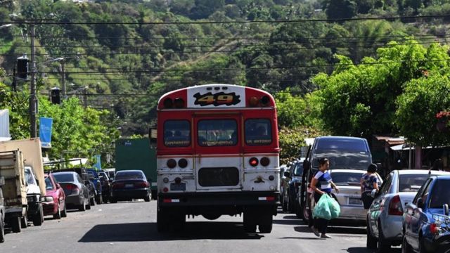 Bus en La Campanera