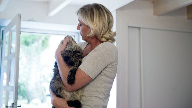 Le Pen'in kedilerine adadığı bir Instagram hesabı var.