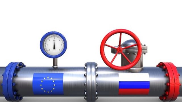 газ, Росія, Європа