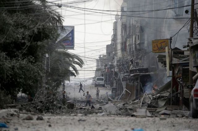 Destroços em Israel 