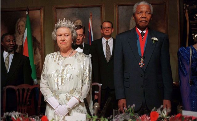 The Queen and Nelson Mandela