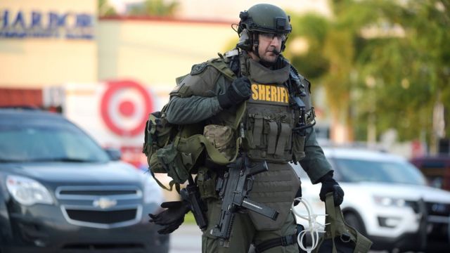 Miembro de un equipo SWAT en Orlando