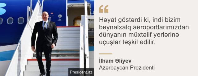 Ilham Əliyev, Azərbaycan