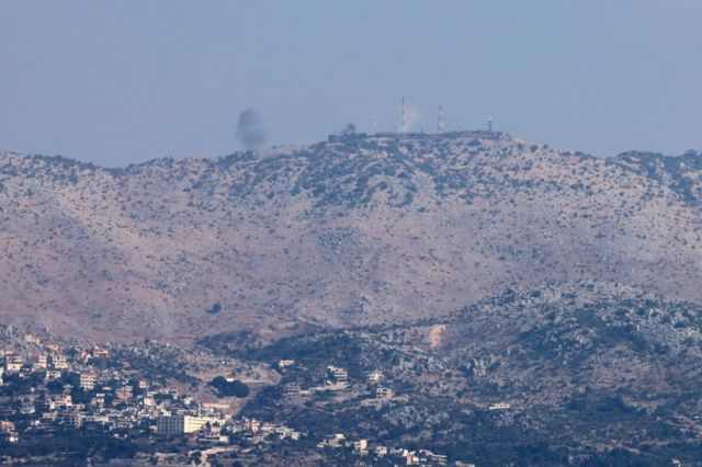 Lübnan-İsrail sınırındaki Şebaa Çiftlikleri bölgesinde 7 Ekim'den bu yana tansiyon yüksek 