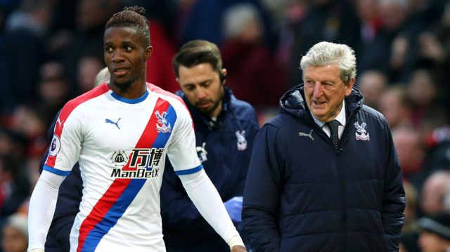 Roy Hodgson hopes Wilfried Zaha decides to stay at Crystal Palace