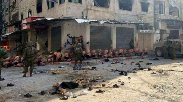 பாலத்தீனியர்களை நிர்வாணமாக்கி சித்ரவதை செய்ததா இஸ்ரேல் ராணுவம்?