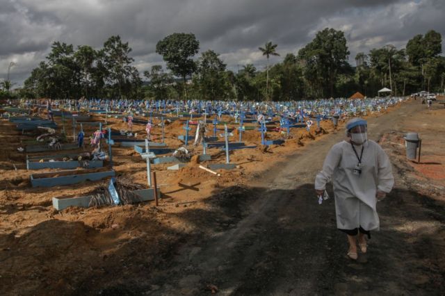 Кладбище в Бразилии