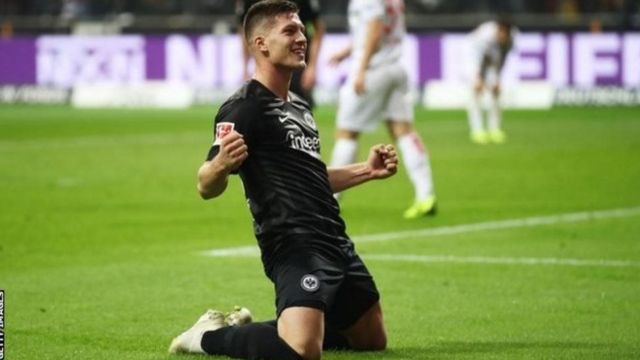 Mshambuliaji wa Real Madrid Mserbia Luka Jovic