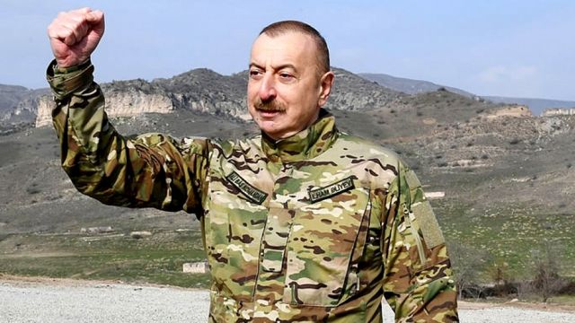 Президент Ильхам Алиев в Шуше