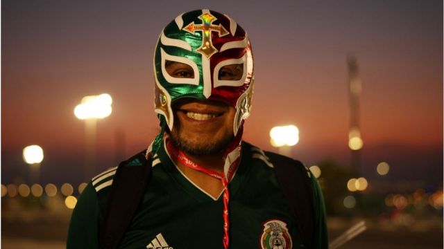 Un aficionado mexicano