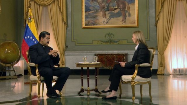 Maduro y Orla Guerin.
