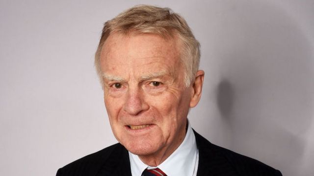 Max Mosley in 2017
