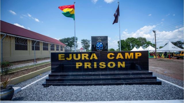 "Church of Pentecost prison": [Ejura town in Ghana prison donation]