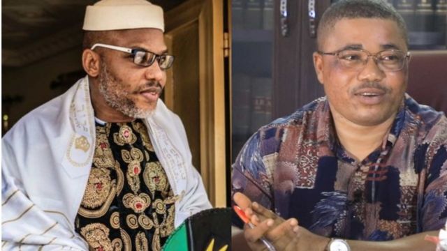 Nnamdi Kanu na Ifeanyi Ejiofor