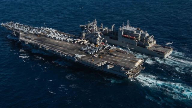 Toàn cảnh hàng không mẫu hạm USS Ronald Reagan