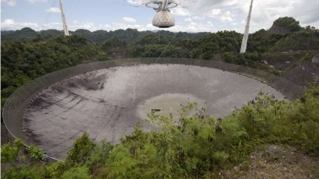 آخرین پیام ارسالی برای موجودات هوشمند فضایی از رصدخانهٔ آرسیبو در شمال پورتوریکو فرستاده شد.