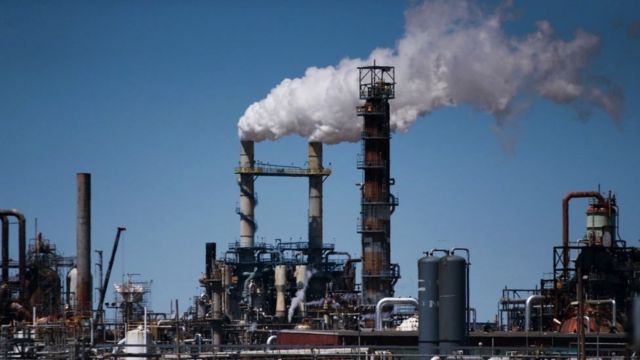 美国是全球温室气体排放第二大国(photo:BBC)
