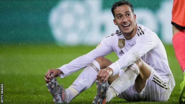 Winga wa Real Madrid na Uhispania Lucas Vazquez