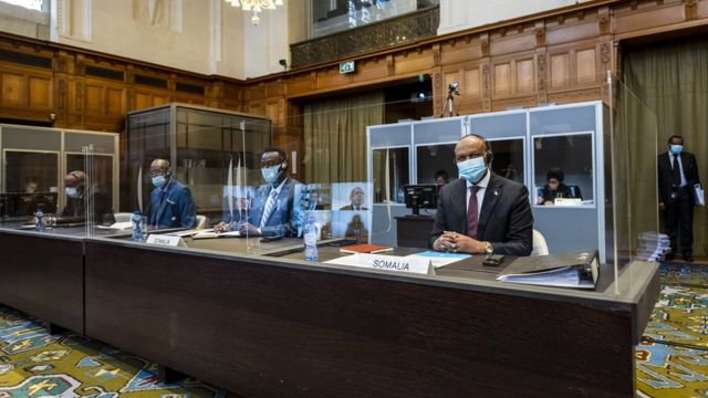 Soomaaliya ayaa si buuxda isugu diyaarisay ku dhawaaqista go'aanka, halka Kenya ay sheegtay in aysan qayb ka ahayn