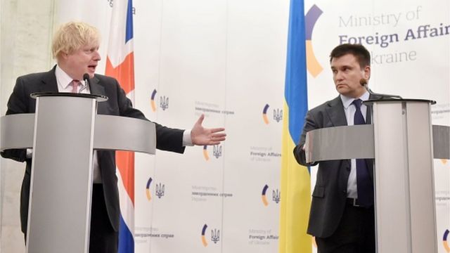 Борис Джонсон вже був у Києві у 2017 - як міністр закордонних справ Британії